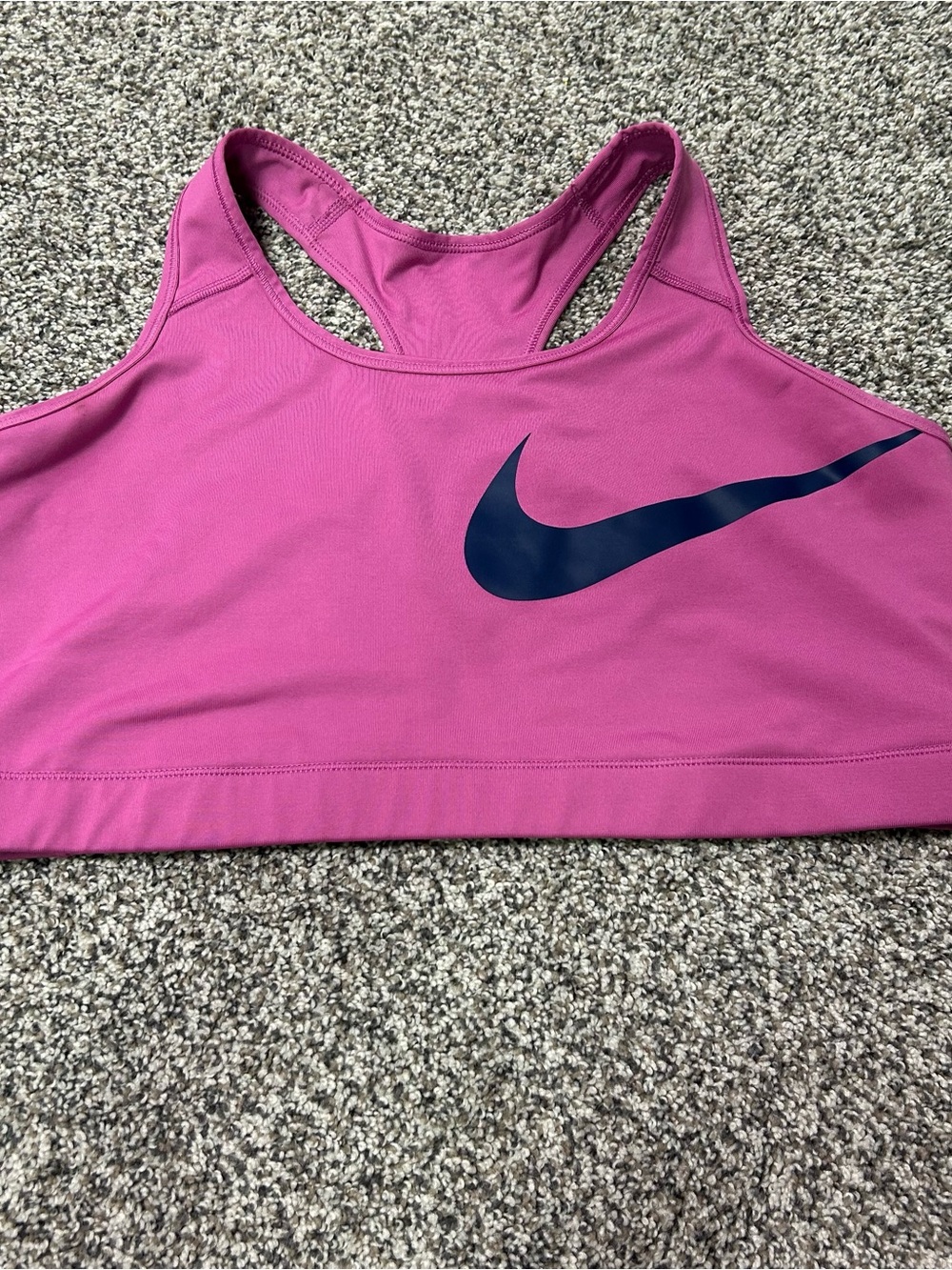 Women's Nike Swoosh Plus Size Sports Bra Medium Support Pink Size 3X